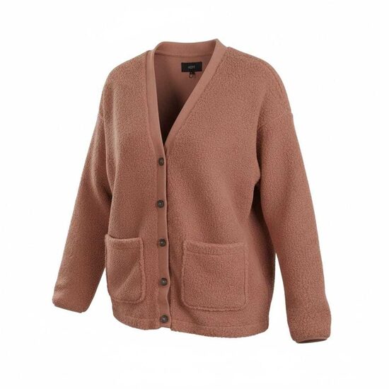 ADPT teddy jacket (M, brown)